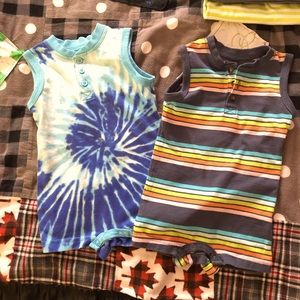 George Rompers | 3-6M | EUC
